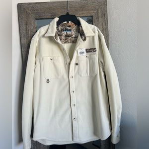 Men’s Columbia PHG Bucktail Fleece Over Shirt NWT